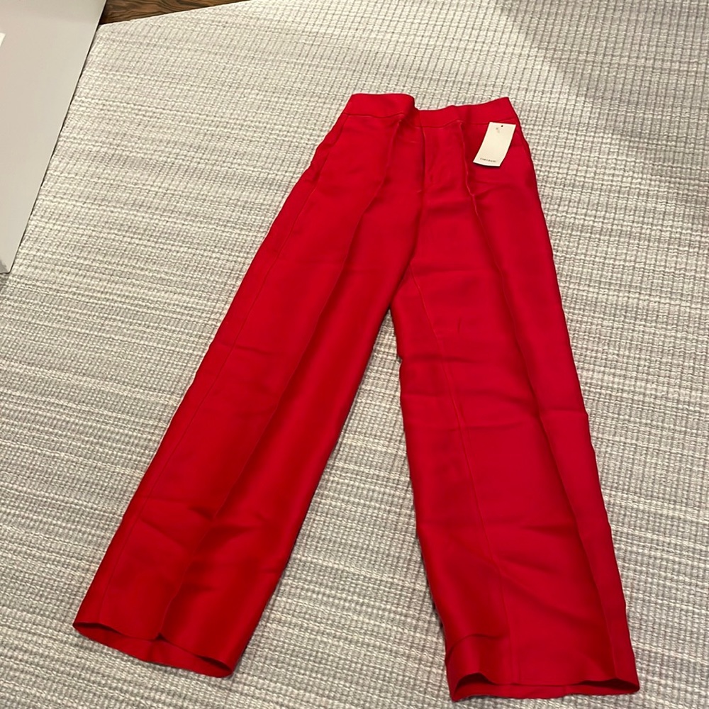 NWT Zara wide leg linen pants